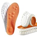4D Cloud Soles Memory Foam Insoles for Men/Women - Arch Support Shoe Inserts with Acupressure Massage Foot Pain Relief &amp; Fatigue Reduction for Sports/Running(US-Unisex-8-8.5)