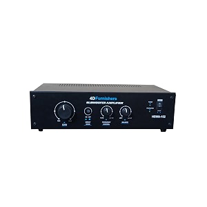 4d furnishers copper double subwoofer amplifier 400 watts hswa-152 for subwoofers upto 10 inches updated 20062024