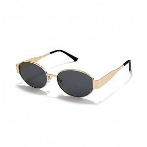 4flaunt retro oval sunglasses for women amp men  trending stylish amp durable metal frame vintage 90s sunglasses with uv 400 protection lenses