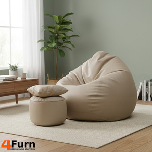 4FURN 4XL Bean Bag with Cushion