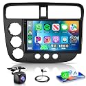 4G+128G 9inch Car Radio for Honda Civic 2001-2005 Wireless CarPlay