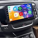 4G+64G 9 inch Car Stereo for Chrysler 200C 2015-2019 with Wireless CarPlay/Android Auto WiFi/USB/Bluetooth, DSP, FM/SWC, MirrorLink GPS Navigation AHD Backup Camera