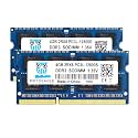 4GB DDR3L-1600 SODIMM PC3L-12800S, Motoeagle 2Rx8 DDR3 PC3 12800S 8GB Kit (2x4GB) 204-pin Dual Rank Laptop Memory