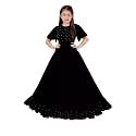 Girls Rayon Calf Length Dress