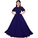 Girls Rayon Calf Length Dress