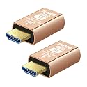 4K 120Hz hdmi Dummy Plug - Display to hdmi Adapter, Luna Display Virtual Window for Home-edid Emulator-Dummy, displayport Headless dummie dongle (HDMI-2.1port-4K-120Hz-2P)