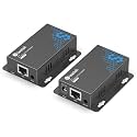 4K HDMI Extender Over Ethernet, 230FT, PoC, IR, Loop Out -HT275