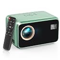 Native 1080P Projector with WiFi and Bluetooth, Movie Projector with Auto Focus, Compatible with phone/TV Stick/HDMI/USB/Laptop/DVD/PS5, Mini Projector for Indoor Outdoor Movies