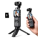 4K Vlogging Camera with 330° Gimbal Lens & 75MP Photo, WiFi Pocket Camera
