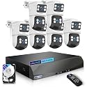 4K Wired Security Camera System, Home POE Video Surveillance Systems