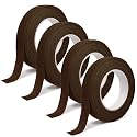 4Pack Floral Tape Brown Flower Tape for Thanksgiving Decor Bouquet Wrapping