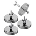 4Pack Magnetic Flag Holder 1.43" Strong Round Base Magnet