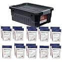 4Patriots Emergency Entree Food Kit – 128 Servings, Tasty Freeze-Dried MRE Survival Meals, 25 Year Shelf Life