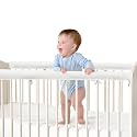 4PC New Mesh Coverage Strapss,Reversible Cover,2Long Pieces (Length 51 in,width7in),2 Short Pieces (Length 27.5 in,Width 7 in) 4PC-White