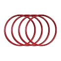 4Pcs 17in White Wheel Rim Protector, Tyre Edge Scratch Resistant Decorative Ring, Impact Protection for Wheel Hub, Durable Tyre Rim Guard, Car Accessories