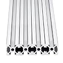 4pcs 200mm T Slot 2020 Aluminum Extrusion European Standard Anodized Linear Rail for 3D Printer Parts and CNC DIY Silver(7.874inch)