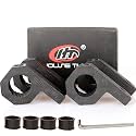 House Tuning 4pcs 3/4 inch Light Mount Bracket for 0.75" Tube Clamp 19mm Roll bar Clamp Brackets (Include 4 Clamp)
