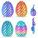 4PCS 3D Printed Fidget Toys,Sensory Desk Stress Toys for Kids Adults