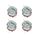 4Pcs 50kg Human Scale Load Cell Weight Sensors+HX711 AD e Body Load Cell Weighing Sensor Pressure Sensors Measurement Tools(Sensor)