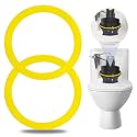 4Pcs Canister Flush Valve Seal for Kohler, Toilet Tank Parts GP1059291 Flush Valve Seal, Silicone Gasket Replacement Parts Toilet Seal Ring