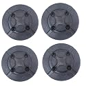 4PCS Car Auto Jacking Lift Pads, Round Heavy Duty Rubber Arm Pads Fit for Auto Car Lift Truck Hoist (A)