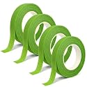 4Pcs Floral Tape Green Florist Tape for Easter Craft Bouquet Stem Wrapping