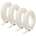 4Pcs Floral Tape White Flower Tape for Wedding Bouquet Craft Stem Wrapping
