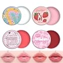 4PCS Lip Balm Set - Moisturizing & Hydrating Korean Lipstick for Lips, Prevention Dry and Cracked, Christmas Gifts for Soft & Smooth Lips