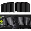 4pcs Magnetic Car Window Curtains Car Side
