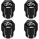 4Pcs Metal Aluminum Alloy Car Tire Valve Stem Caps Cover Mountain Compatible with Car Truck SUV