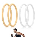 Lyreh 4pcs Patellar Tendon Support Straps, Patella Bands (Beige + Luminous)