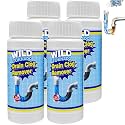 4PCS Pipe Dredge Powder, Sink & Drain Cleaner, Pipeline Dredging Agent for Kitchen Bathroom, Portable Cleaning Tool