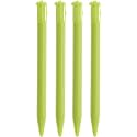 4PCS Plastic Touch Screen Pen Stylus Portable Pen for 3DS Game Console Stylus Pen (Green)