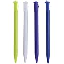 4PCS Plastic Touch Screen Pen Stylus Portable Pen for 3DS Game Console Stylus Pen (4 Color D)