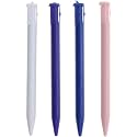 4PCS Plastic Touch Screen Pen Stylus Portable Pen for 3DS Game Console Stylus Pen (4 Color A)