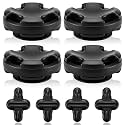 4Pcs Recurve Limb Dampeners Shock Absorbers Bow String Silencer