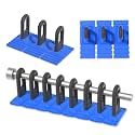 4Pcs/Set Car Dent Repair Tools, Paintless Dent Repair Removal Tool, Heavy Duty Dent Puller Kit, Powerful Car Body Repair Tool, Glue Tabs Dent Remover Tool for Car Dent Repair (Blue)