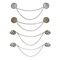DEVPSISR 4pcs Shirt Dress Cardigan Clip,Women Sweater Shawl Clips for clothing
