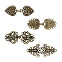 DEVPSISR 4pcs Shirt Dress Cardigan Clip,Women Sweater Shawl Clips for clothing