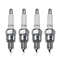 Wevdn 4PCS Spark Plug, A7TC Spark Plug for GY6 50cc 70cc 90cc 110cc 125cc ATV Scooter Dirt Bike Moped Go Kart Racing Bike, Spark Plugs A7TC Compatible with C7HA C5HA PZ7HS S102F U22FS-U