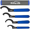4Pcs Coilover Spanner Wrench Shock wrenches Adjustable Spanners Tool Set