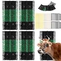 4pcs Upgraded XL Livestock Scratching Brush with 32 Screws – Large Cattle and Horse Grooming Brush, Itch Relief for Horses,Sheep, Goat, Cattle,Cow,and Pig,Suitable for farms and ranches