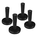Yourkar 4PCS Vinyl Wrap Magnets for Cars Wrap, Car Wrap Gripper Magnets Holder Tint Tool, Auto Vinyl Wrap Film Gripper Holder for Sign Vinyl, Wrapping, Window Tinting (Black)