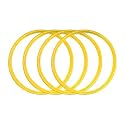 4Pcs White 17in Wheel Protector Rings, Scratch-Resistant Tyre Rim Edge Guards, Decorative Hub Protection for Enhanced Impact Resistance and Style