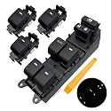 4PCS Window Switch Set, White LED for Camry/Prius C/Scion/Tacoma
