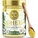 4th & Heart Original Grass Fed Ghee, Clarified Butter, 9 Ounce (Pack of 6)
