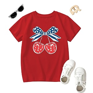 4th of July Floral American Flag Tank