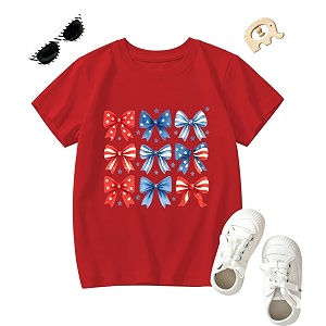 4th of July Floral American Flag Tank