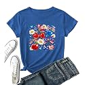 4th of July Floral American Flag Tank