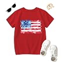 4th of July Floral American Flag Tank
